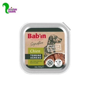 ووم سگ برند بابین با طعم بره 300 گرم