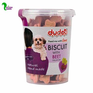 تشویقی بیسکوئیتی سگ با طعم لبو برند دودوتی