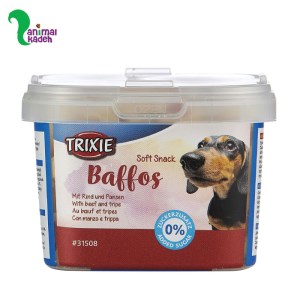 تشویقی سگ تریکسی سطلی طعم گوشت 140 گرم