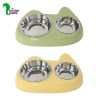 ظرف غذای سگ و گربه مدل پایه دار گوش گربه