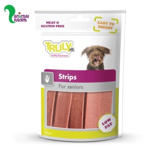 تشویقی سگ برند ترولی مخصوص سگهای مسن کم چرب طعم گوشت 100 گرمی