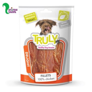 تشویقی سگ برند ترولی مدل فیله مرغ 90 گرمی