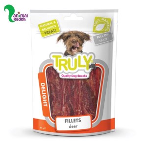 تشویقی سگ برند ترولی مدل فیله آهو 85 گرمی