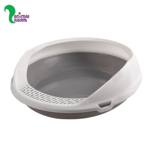 باکس و ظرف خاک لبه دار سفید ژوپیتر