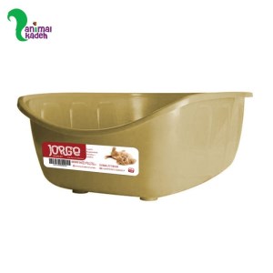 توالت و باکس خاک گربه جورج ساده بدون لبه