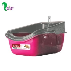 توالت و باکس خاک گربه جورج لبه دار