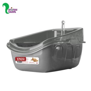 توالت و باکس خاک گربه جورج لبه دار