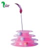 اسباب بازی هوشی 3 طبقه توپ دار دایره ای گربه مدل یونیورس