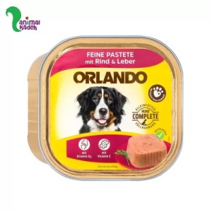 غذای کاسه ای سگ با طعم گوشت گاو و جگر