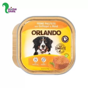 غذای کاسه ای تر سگ با طعم مرغ و گوشت گاو