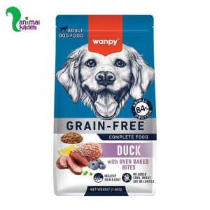 غذا خشک سگ بالغ ونپی طعم اردک بدون غلات 1.5 کیلویی