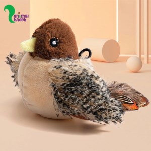 اسباب بازی گربه مدل پرنده بال دار موزیکال شارژی