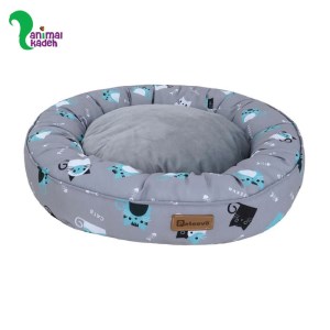 تشک سگ و گربه مدل اسنوز طرح گربه آبی برند پتیوو