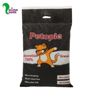 خاک بستر گربه پتوپیا مدل کربن اکتیو وزن 10 کیلوگرم خاک بستر گربه پتوپیا مدل کربن اکتیو وزن 10 کیلوگرم