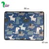 مت زیر ظرف آب و غذای حیوانات 50*70 ضد آب و مقاوم (طرح 18)