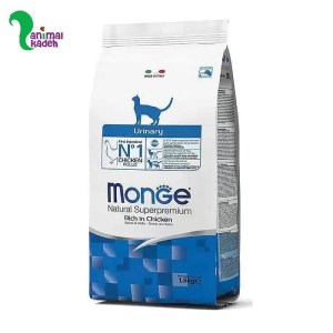 غذا خشک گربه بالغ مونژه مدل یورینری 1.5 کیلویی