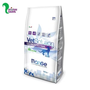 غذا خشک گربه بالغ مونژه مدل گاسترو اینتستینال 1.5 کیلویی