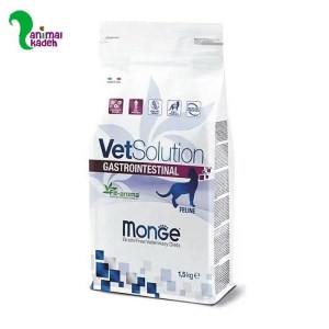 غذا خشک گربه بالغ مونژه مدل گاسترو اینتستینال 1.5 کیلویی