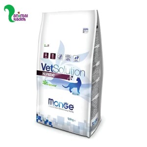 غذا خشک گربه بالغ مونژه مدل هپاتیک 1.5 کیلویی