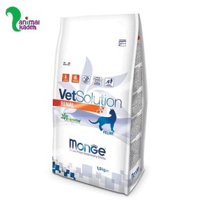 غذا خشک گربه بالغ مونژه مدل رنال 1.5 کیلویی