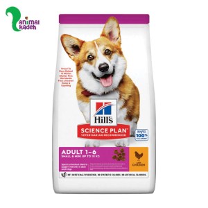 غذا خشک سگ بالغ نژاد متوسط هیلز 1-6 سال طعم مرغ (فله)