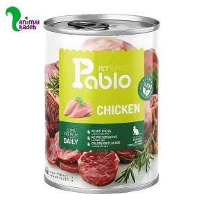 کنسرو نچرال Pablo گربه بالغ طعم مرغ 430 گرمی