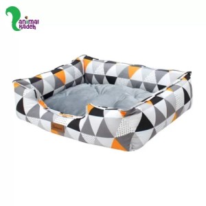 تشک و جای خواب سگ و گربه استایل سوفا طرح مثلثی
