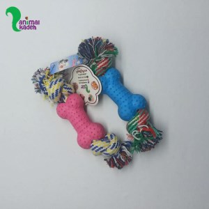 اسباب بازی دندانی سگ کنف و استخوان مخصوص سرگرمی سگ