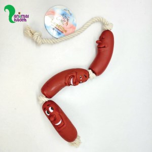 اسباب بازی سوسیس دراز برای سگ و گربه