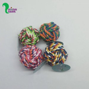 اسباب بازی سگ و گربه توپ کنفی مقاوم