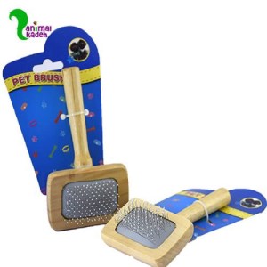 برس سگ و گربه دسته چوبی برند پت براش