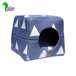 لانه مثلثی مخصوص سگ وگربه آبی 