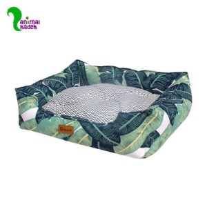 تشک و جای خواب سگ و گربه مدل مایا برگ سبز پتیوو تشک و جای خواب سگ و گربه مدل مایا برگ سبز پتیوو