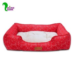تشک و جای خواب استایل سوفا قرمز برای سگ و گربه