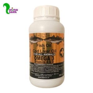 روغن کبد ماهی کاد مدل تیتان مخصوص سگ و گربه در 2 وزن روغن کبد ماهی کاد مدل تیتان مخصوص سگ و گربه در 2 وزن