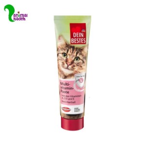 خمیر مالت گربه دفع گلوله های مویی برند دین بست 100 گرمی