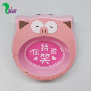 ظرف غذای مدل خوک برای سگ و گربه