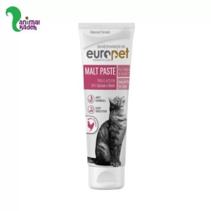 خمیر مالت مخصوص دفع گلوله های مویی گربه برند یوروپت