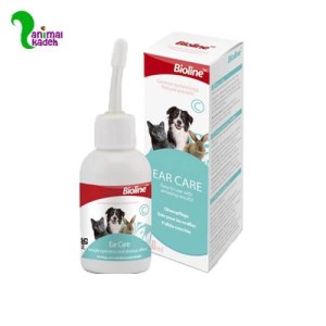 قطره گوش مناسب سگ و گربه و جوندگان برند بایولاین 50 میلی لیتر قطره گوش سگ و گربه وجوندگان بایولاین