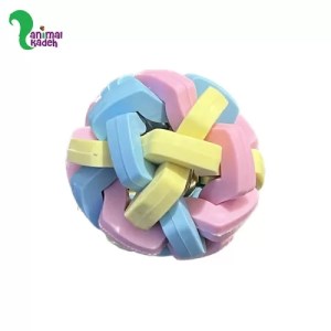 اسباب بازی سگ و گربه توپ پاستا زنگوله دار