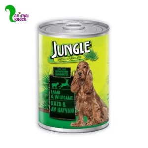 کنسروبرند جانگل مخصوص سگ با طعم بره و گوزن