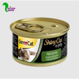 کنسرو جیم کت مرغ و علف مخصوص گربه