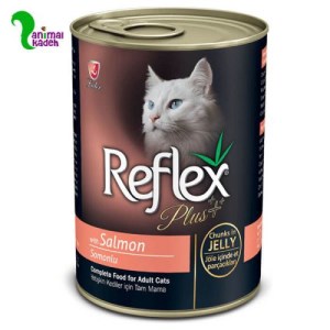 کنسرو گربه سالمون رفلکس پلاس