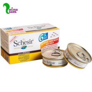 کنسرو فیله مرغ برند شسیر مخصوص گربه