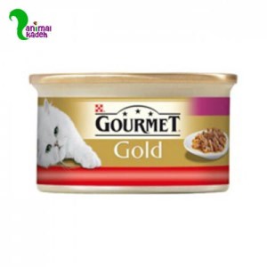 کنسرو گوشت گاو ومرغ گورمت