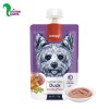 پودینگ سگ ونپی با طعم اردک و هویج و نخود فرنگی 90 گرمی (بنفش)