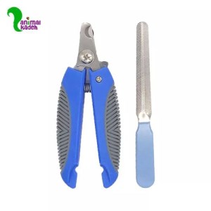 ناخن گیر و سوهان سگ و گربه سایز متوسط (بنفش) ناخن گیر و سوهان سگ و گربه متوسط