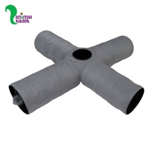 تونل بازی چهار کانال حفره دار مخصوص گربه