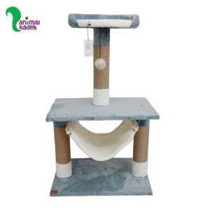 اسکرچر گربه مدل اریکا طوسی کم رنگ