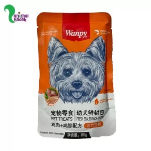 سوپ توله سگ با طعم مرغ و جینسینگ برند ونپی